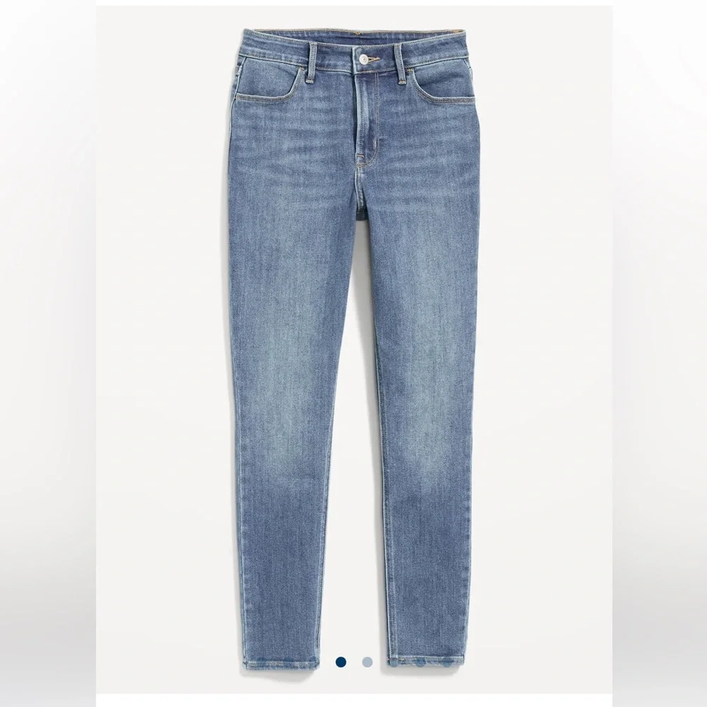 NWT High-Waisted Wow Super-Skinny Ankle Jeans - Picture 4 of 4